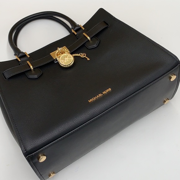 Michael Kors Hamilton Meidum Satchel Shoulder Crossbody - Picture 13 of 16